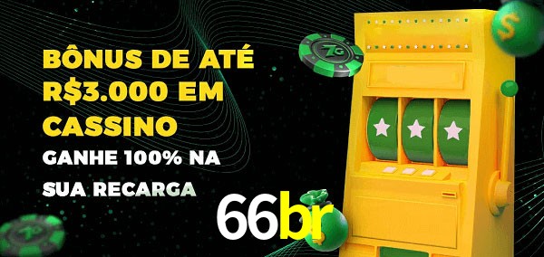 66br melhor bônus de depósito